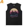 Tshirts personnalisés Harry Potter Sleeveless T Shirts Homme Pour Gym