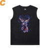 Harry Potter T-Shirts Cotton Men'S Sleeveless Muscle T Shirts