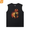 Star Wars Sleeveless Crew Neck T Shirt Chemise de qualité