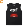 Racing Car Mens Oversized Sleeveless T Shirt XXL GTR Tees