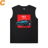 Camisetas de coche camisetas sin mangas GTR sin mangas hombres