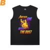 Marvel Thanos Sleeveless Tee Shirts The Avengers T-Shirt