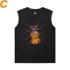 Marvel Thanos Tee The Avengers Men'S Sleeveless T Shirts Cotton