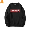 Darling În Franxx Sweatshirt Pulover negru