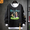 Rick and Morty Sweatshirt Black Sweater