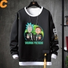 Fake Two-Piece Sweatshirts Rick and Morty Tops