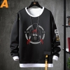 Darling În Franxx Sweatshirt Pulover negru