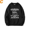 Car Sweatshirt Black Jeep Wrangler Sweater