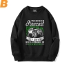 Araba Sweatshirt Mürettebat Boyun Jeep Wrangler Ceket