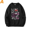 Masked Rider Sweatshirt Anime Áo len đen