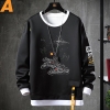 Star Wars Hoodie Fake İki Parçalı Sweatshirt