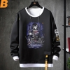 Hollow Knight Jacket Fake Two-Piece Sweatshirt