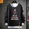 Tấn công vào Titan Sweatshirts Áo len đen