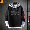 Sahte İki Parçalı Sweatshirt Saldırı Titan Tops