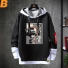 Vintage Anime ein Stück Pullover gefälschte zweiteilige Chopper Sweatshirt