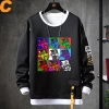 Jahrgang Anime JoJo Mantel gefälschte zweiteilige Kujo Jotaro Sweatshirt