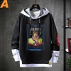 JoJo's Bizarre Adventure Sweatshirts Anime Black Kujo Jotaro Coat
