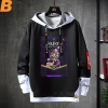 JoJo Sweatshirt Anime Đen Kujo Jotaro Coat