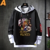 Falsas camisetas Kujo Jotaro de dos piezas tema caliente anime JoJo chaqueta