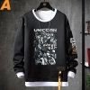 Gundam Sweatshirts Đen Hoodie