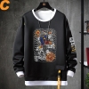 Gundam Sweatshirts Black Coat