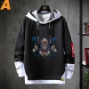 Gundam Ceket Sahte İki Parçalı Sweatshirt