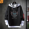 Gundam sweatshirt sort jakke