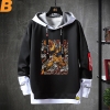 Gundam Jacket Fake Two-Piece Sweatshirt