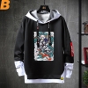 Gundam Sweatshirts Áo len đen