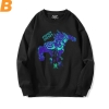 Crewneck Kujo Jotaro Kabát Hot Téma Anime JoJo Bizarní Dobrodružství Mikiny