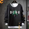 My Hero Academia Sweatshirt Vintage Anime Black Sweater