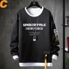 Undertale Tops Fake İki Parçalı Sinir Bozucu Köpek Kafatası Sweatshirt