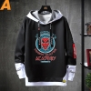 Anime Demon Slayer Hoodie Fake Two-Piece Sweatshirt