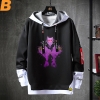 Vintage Anime JoJo's Bizarre Adventure Sweater Fake Two-Piece Sweatshirts