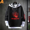 Japansk Anime One Punch Man Toppe Fake To-Piece Sweatshirts