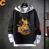 Pokemon Coat Fake Two-Piece Demon Slayer Sweatshirt