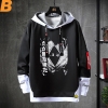 Masked Rider Sweatshirts Hot Topic Anime Black Jacket