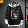 Anime Masked Rider Hoodie Giả Hai Mảnh Sweatshirt