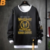 Thế giới Warcraft Sweatshirts Black Coat