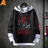 WOW Cổ điển Sweatshirts Đen Jacket