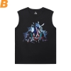 Devil May Cry Men'S Sleeveless Graphic T Shirts Cool Nero Tee