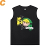 The Legend of Zelda Shirt Quality Sleeveless Printed T Shirts Mens