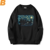 Hot Topic Starry Sky Sweater Famous Painting Sweatshirts