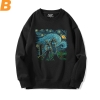 Famous Painting Sweater Cool Starry Sky Sweatshirt