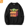 Crewneck Yoda Coat The Mandalorian Sweatshirts