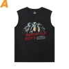 Pokemon Tee Shirt Quality Squirtle Sleeveless T Shirt For Gym
