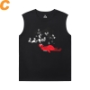 American Anime Futurama Womens Crew Neck Sleeveless T Shirts Cotton Tee