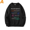 Physics and Astronomy Tops Black Maxwell Equations Sweatshirts