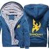 Sudaderas con capucha de invierno cálido Starcraft 2 Zealot