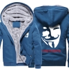 <p>V for Vendetta Hoodie V Monster Mask Winter Coats</p>

